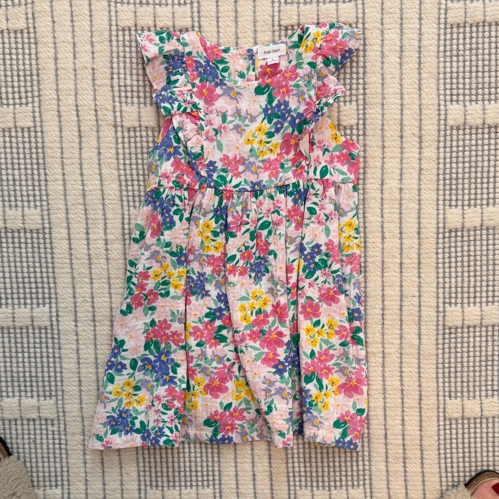 Multicolor Floral Kids Dress